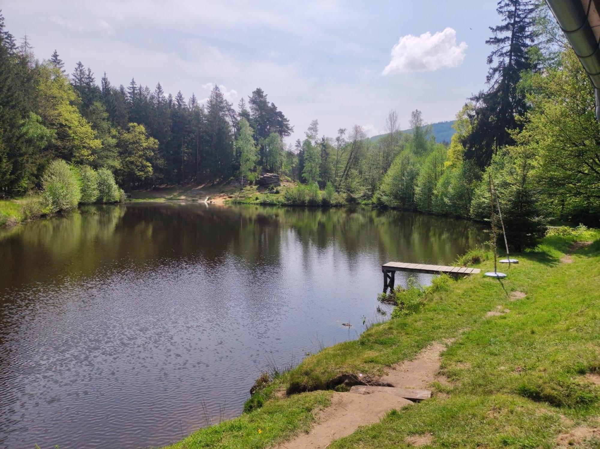 Lesni Chaty "Hogo Fogo" Kytlice Esterno foto