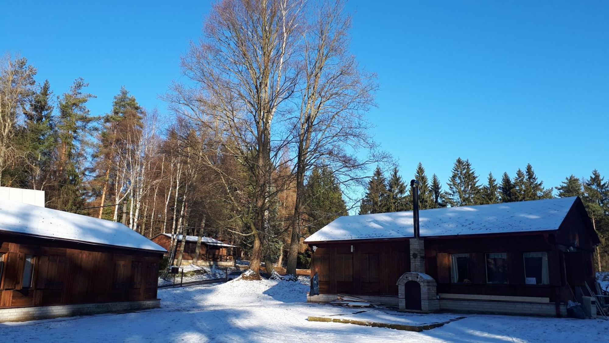 Lesni Chaty "Hogo Fogo" Kytlice Esterno foto